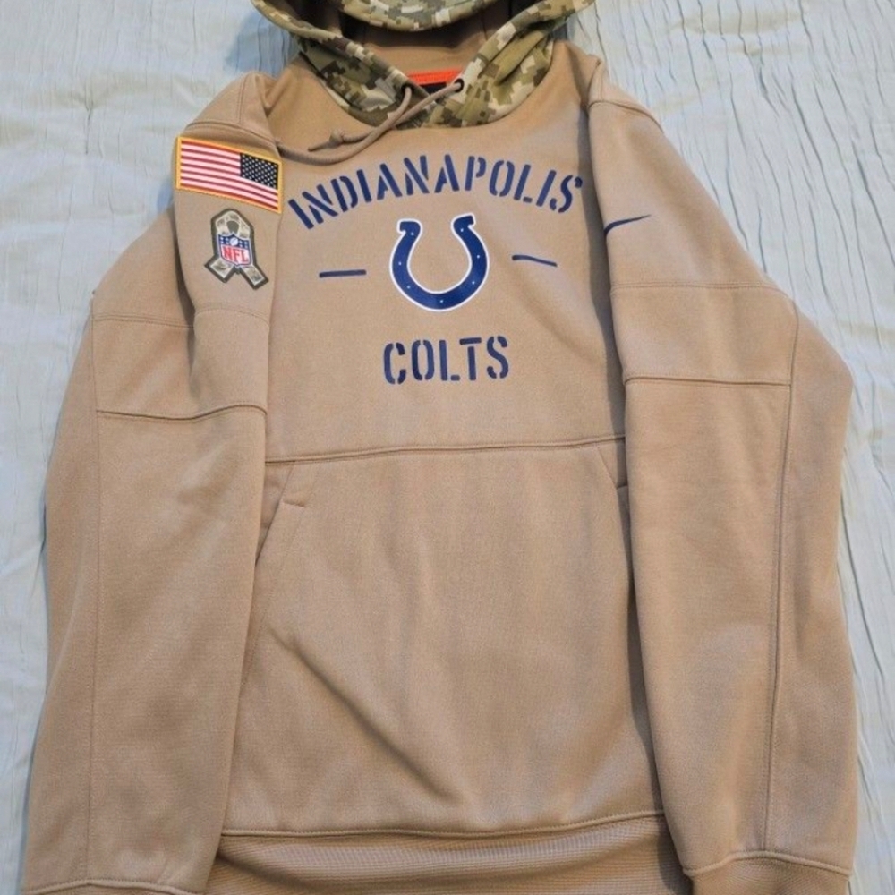 NWT Nike Indianapolis Colts Salute To Service Hoodie - Medium